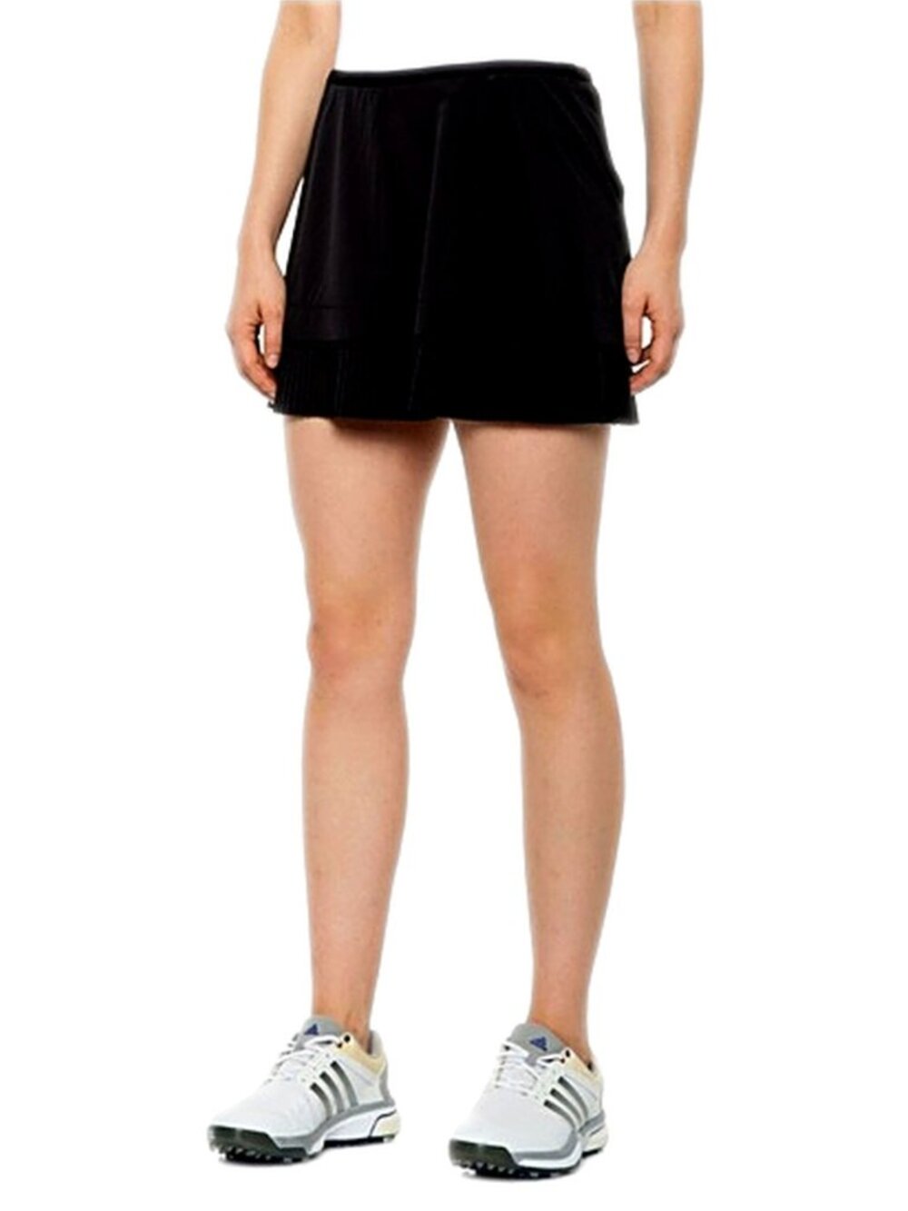 IBKUL Black Crystal Pleat Skirt Skort Tennis Golf size Small